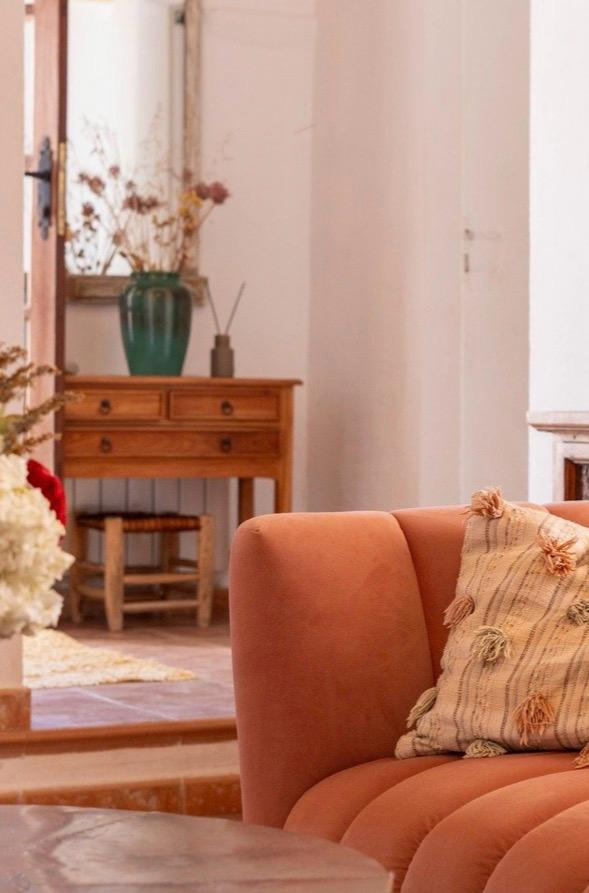 Rust en eenvoud in de woonkamer